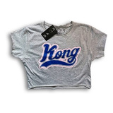 Crop Top Kong Clothing Rag Ropa Gym Fitness