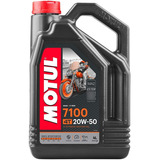 Aceite Motul 7100 Sintetico 4l 20w50 R6r R1 Gsxr Pulsar Cbr