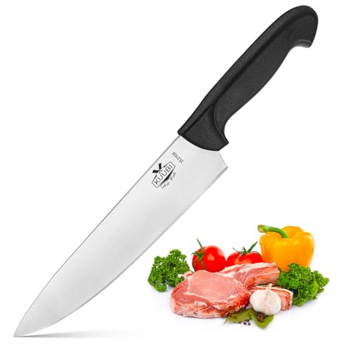 Kuubi Cuchillo De Chef  Acero Inoxidable Profesional De 8 P