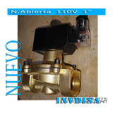 Electrovalvula Solenoide Gas Agua 110v Gasolina N.abierta 1 
