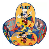 Piscina De Bolinha Com Cesta De Basquete Mickey Mouse - Zipp