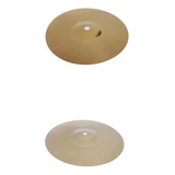 N 2 Piezas Brass Crash Cymbal Hi Hat Platillos Para Batería