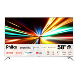 Smart Tv 58 4k Uhd Googletv Android Philco Ptv58g7pagcsbl