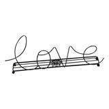 3d Metal Love Letters Home Sign Mesa Centro De Mesa