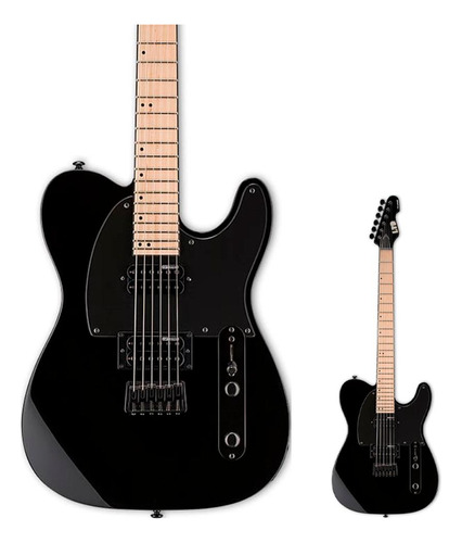 Guitarra Telecaster Escala Maple Esp Ltd Te-200m Black