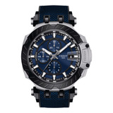 Reloj Tissot T-race Moto Gp Automatico Esfera Azul Boleta