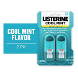 Spray Listerin Cool Mint Pocketmist Cuidado Bucal 2 Pzs / J