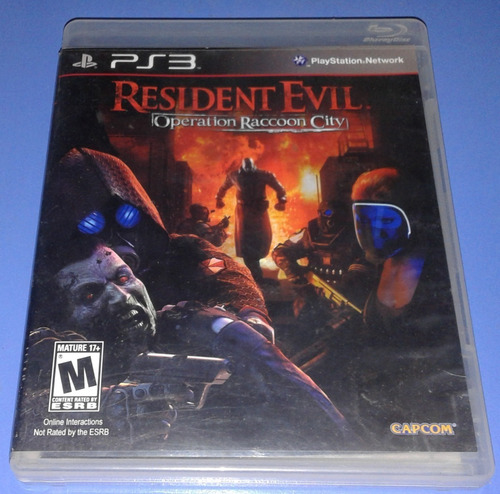 Resident Evil Operation Racoon City Ps3 Juego Fisico Re