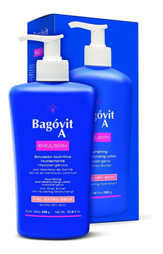 Bagovit A Emulsion Piel Extra Seca Emulsion X 350 Gr