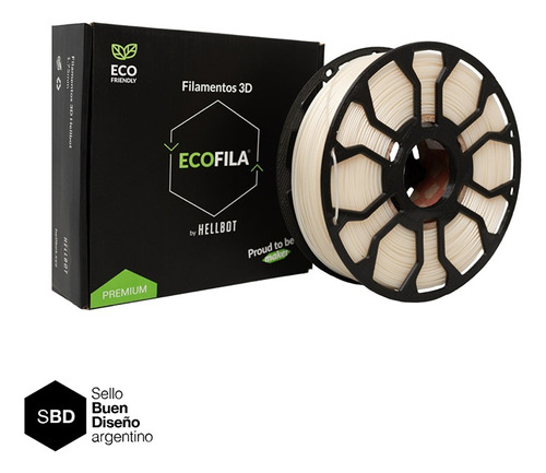 Filamento Pla Impresora 3d Hellbot Ecofila 1kg 1.75mm