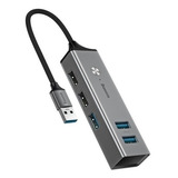 Hub Adaptador Lujoso Baseus Usb 3.0 Epa