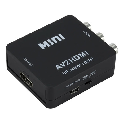 Adaptador RCA a HDMI uLink 1080p para TV y Consolas Retro | MercadoLibre