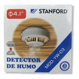 Detector De Humo 4.1 Pulgadas 85 Db 9v Con Batería Stanford
