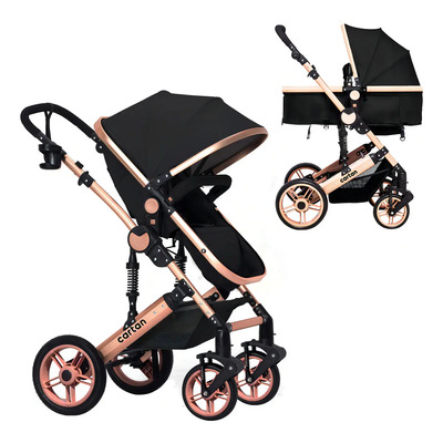 Cochecito de paseo Cartan STL350 negro | Envío gratis