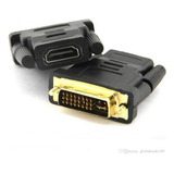 Adaptador Dvi Macho 24+5 Para Hdmi Fêmea