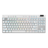 Teclado Mecánico Inalámbrico Logitech Pro X Tkl White 012143