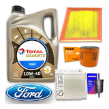 Kit Service 4 Filtros Fiesta Kinetic 1.6 + Aceite Total 7000