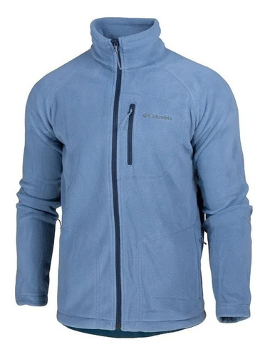 Campera Polar Columbia Hombre Fast Trek Ii 1420421449 Celest