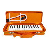 Melodica 32 Teclas Naranja Estuche Boquilla Extreme Exml011 