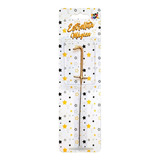 Vela Sparkle Numero 1 Dorado - Lollipop