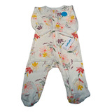 Pijama Enterito Algodon Carters - 9m - Flores