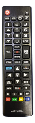 Control Remoto Smart Tv Led Compatible Con LG Akb73715664  3