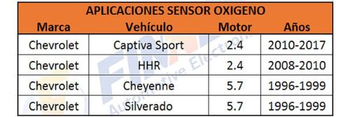 Sensor Oxigeno Captiva Sport Hhr 2.4 Cheyenne Silverado Foto 6