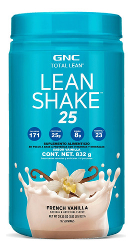 Lean Shake 25 Suplemento Alimenticio Total Lean 832 Gramos