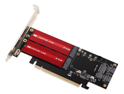 Adaptador M2 Nvme Ssd Ngff A Pcie 3.0 X16 M Key B Key Msata