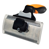 Ruhla Deshedding Tools Cepillo Peine Perros Cabezal Doble 3c