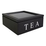 Organizador De Bolsas De Té Retro Caja De Almacenamiento De