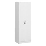 Armário Com 2 Portas Multiuso Sapateira 61 X 182 Cm Mdp Cor Branco