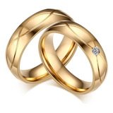 Anillos De Boda Compromiso Argollas Con Estuche