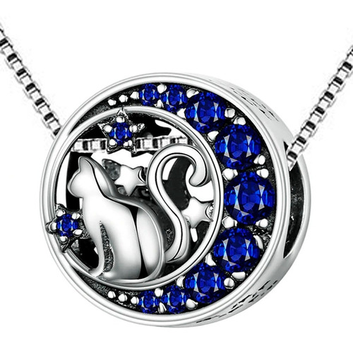 Regalo Mamá Amor Corazón Gato Gatito Luna Kitty Swarovski E