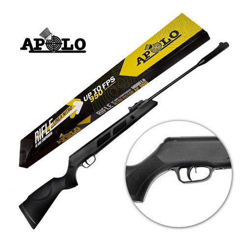 Rifle Apolo Ap1000 Nitro Piston 5.5mm + Funda+poston+jainel