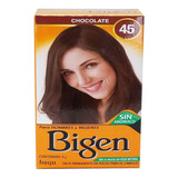 Tinte Bigen En Polvo Chocolate 45 Permanente 6g