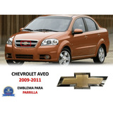 Emblema Para Parrilla Chevrolet Aveo 2009-2011