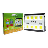 Reflector Cob Led Exterior Luz Blanca 200w Jwj Jlrec200 3pzs