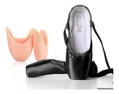 Zapatos De Punta Zapatillas De Ballet De Vendajes Con Puntas