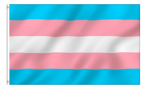 2 Pzs Bandera Trans Lgbt Pride 150x90cm Comunidad Orgullo