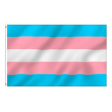 2 Pzs Bandera Trans Lgbt Pride 150x90cm Comunidad Orgullo