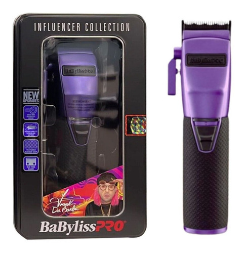 Babyliss Pro Fx Maquina De Corte Roxa Lançamento Envo Rapido