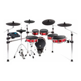 Bateria Eletrônica Alesis Strike Pro Kit 6 Pçs Profissional 