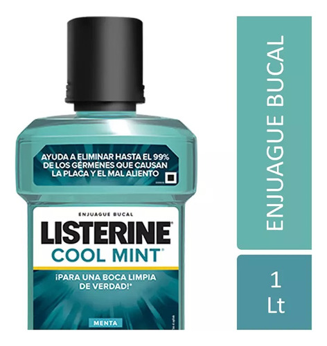 Enjuague Bucal Listerine Cool Mint 1000ml