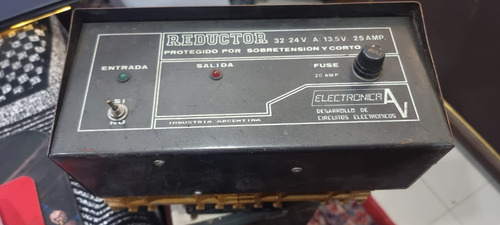 Reductor Convertidor De Tension 32 24v A: 13.5v 25 Amp Elect
