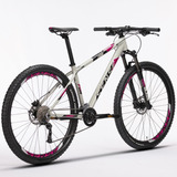 Bicicleta 29 Sense Fun Evo 2023 Cabeamento Interno 2x9v Cor Cinza/violeta Tamanho Do Quadro M