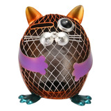 Piggy Bank De Metal Con Forma De Gato Para Adultos, Animal C