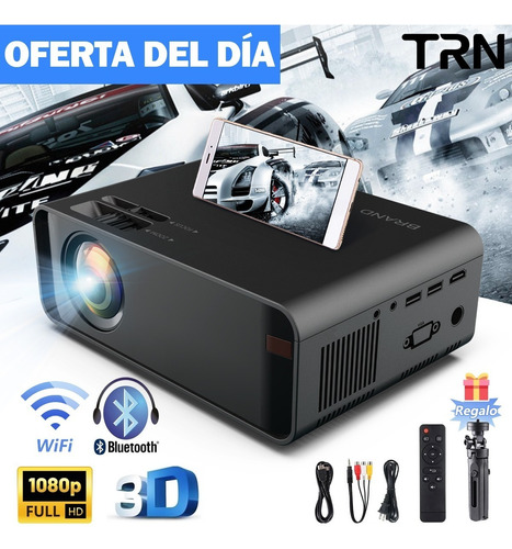 Portátil Proyector Led Wifi Full Hdmi 5500 Lumenes 1080p