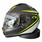 Casco Moto Hjc C10 Santo Brillante Ece22.06 Adultos