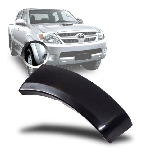 Fender Moldura Paragolpe Delantero Toyota Hilux 2010 Derecho